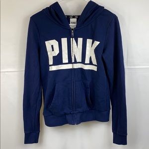 Blue size small Victoria’s Secret Pink sweatshirt
